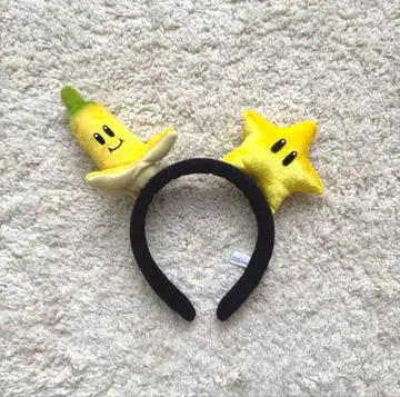 USJ 유니버셜 바나나 스타 머리띠 닌텐도