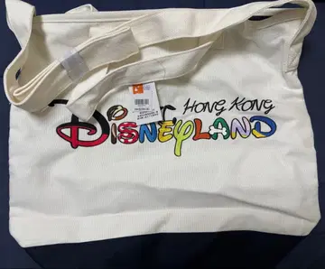 홍콩 디즈니랜드 디즈니 토트백 아이보리