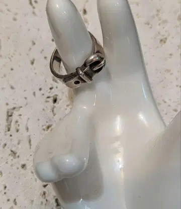 실버 92.5 핑키링 벨트 모티브