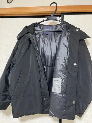 Gymphlex 다운 자켓 블랙