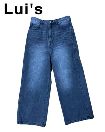 Lui's 엘리펀트 데님 청바지 블랙 사이즈 32
