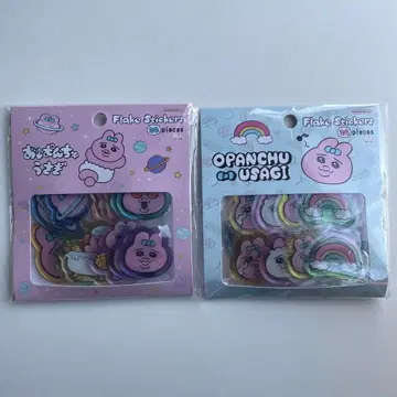 빤쮸토끼 플레이크씰 플레이크스티커 푹신푹신 푹신 스티커