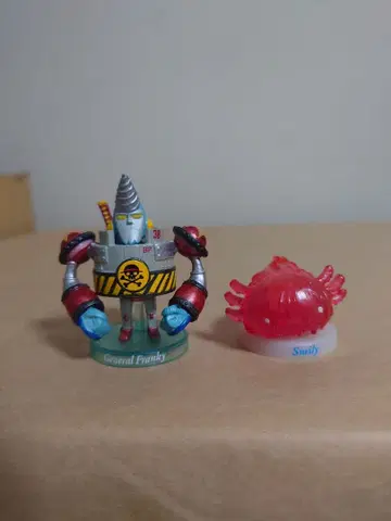 프랭키 장군 & 스마일리. 원피스 컬렉션 피규어 세트