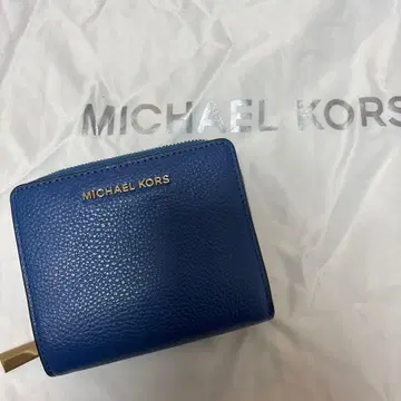 MICHAEL KORS 파랑 가죽 지갑