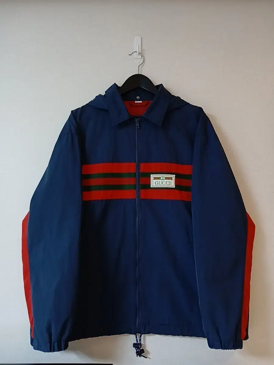 Discount (Department store version Korean tag) Gucci High-end Signature Lining Logo Technical Jacket