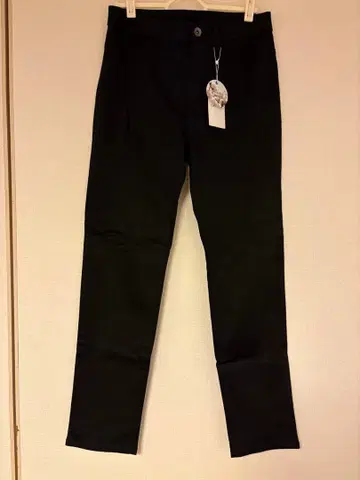 블랙 슬림핏 팬츠 택 포함 새상품