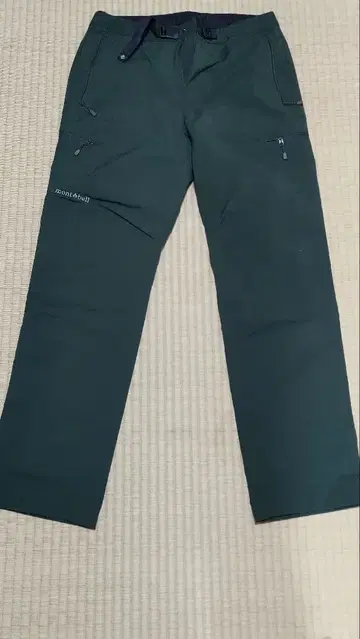 montbell 발수성 카고 팬츠 S 사이즈 다크 그린