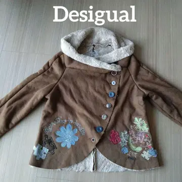 Desigual 데시구알 무스탕풍 코트 자수 보아 자켓