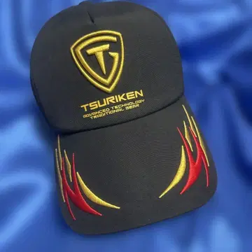 츠리켄 TSURIKEN 불꽃 자수 캡