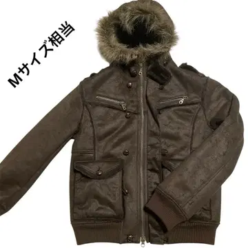 크람플뤼스옴므 페이크 무스탕 자켓 46 M 사이즈 상당