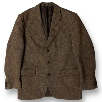 70s HARRIS TWEED 영국제 헤링본 테일러드 자켓
