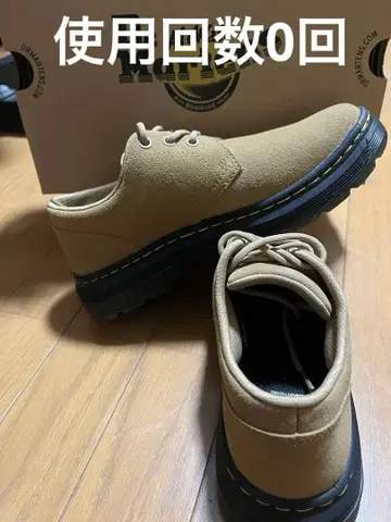 닥터 마틴 베이지 캐주얼 슈즈