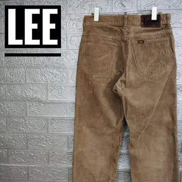 리 Lee 0271 구제 코듀로이 팬츠 브라운 W29