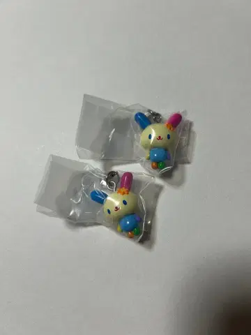 산리오 캐릭터즈 메지루시 액세서리 우사하나 2점