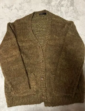 minsobi 모헤어 애치 빅 가디건