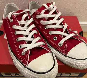 CONVERSE REACT 빨간색 스니커즈 25cm