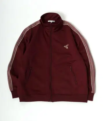 버건디 집업 자켓 트랙 자켓