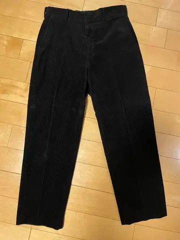 UNIQLO U 코듀로이 팬츠 블랙