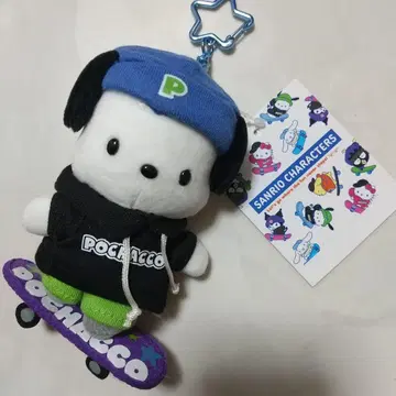 새상품 산리오 포차코 스케이트보드 마스코트