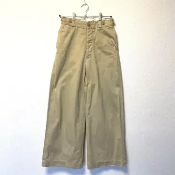 Nigel Cabourn Woman 와이드 치노 팬츠