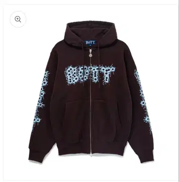 BoTT 프론트 로고 집업 후드티