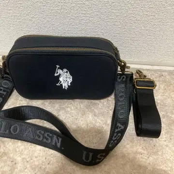 새상품급 US POLO ASSN 숄더백 블랙