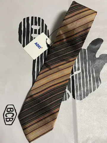 나니와단시 오니시 류세이 AOKI 넥타이