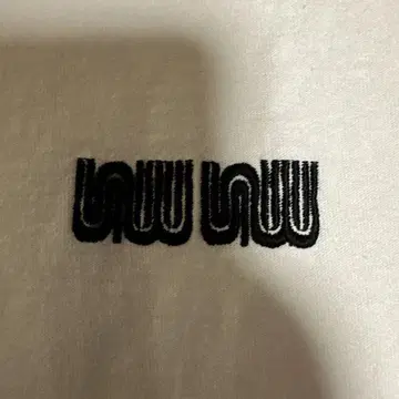 SEESEE/TENBOX 콜라보 티셔츠 자수 로고 [ 레어 ]