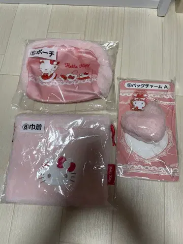 헬로키티 1번 복권 파우치&복조리&백참 3세트