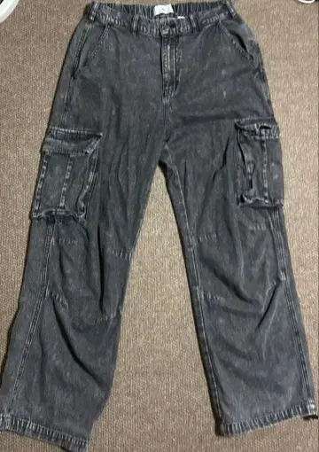 ills 그레이 카고 팬츠