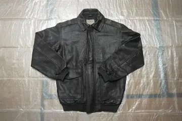 LL BEAN A-2 가죽 자켓 다크 브라운 사이즈 M-TALL