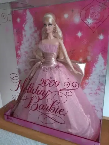 바비 인형 새상품 홀리데이 바비 레어 2009