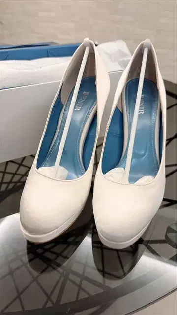 BENIR 베니르 웨딩 신발 화이트 3712cm