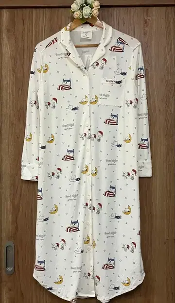 gelato pique 택 포함 미사용 피넛 룸웨어 SNOOPY 패턴