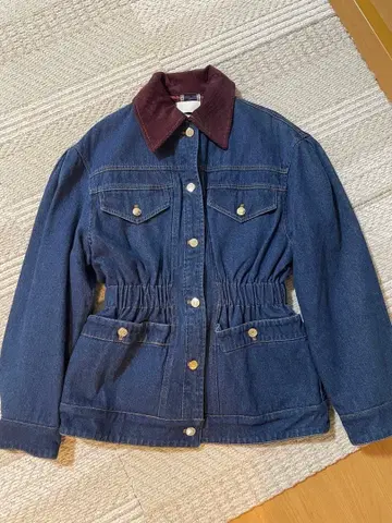 SANDRO 데님 블루종