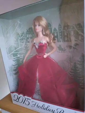 바비 인형 새상품 홀리데이 바비 레어 2015