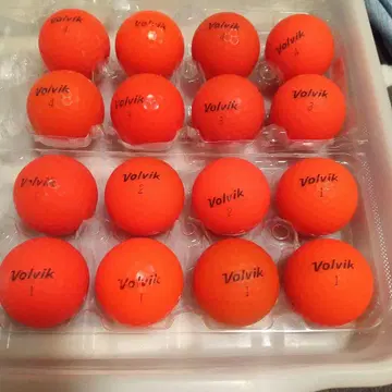 로스트볼 Volvik VIVID 황색 16구