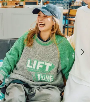 니코앤드 [Make stuff '25] 티라 래글런 니트 풀오버