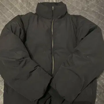 블랙 다운 자켓 MAGICAL HEAT WEAR