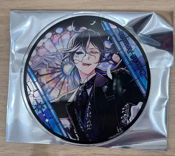 악마 집사와 검은 고양이 아쿠네코 아크릴 코스터 그라테 보스키