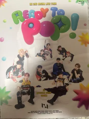 INI READY TO POP 초회 한정판 Blu-ray