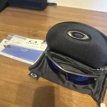 OAKLEY 스포츠 안경 보라색 렌즈 케이스 포함