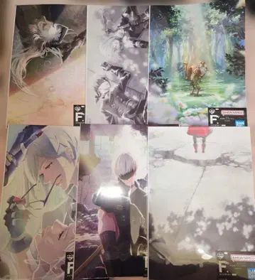 제일복권 니어 오토마타 F상 클리어 포스터 1번 복권