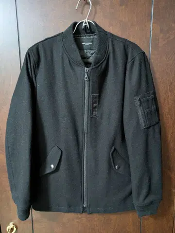 나노 유니버스 MA-1 블랙 블루종 퀼팅