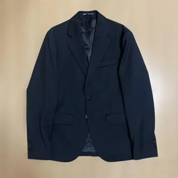 [ 새상품 ] zara 이탈리아 울 100% 테일러드 자켓 블랙
