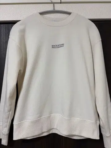 MACKINTOSH PHILOSOPHY 화이트 트레이닝복