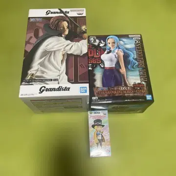 원피스 피규어 샹크스 비비 사보