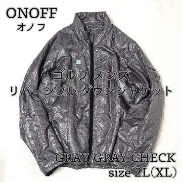 [ ONOFF(온오프) ] 남성용 리버서블 다운 자켓 그레이 2L