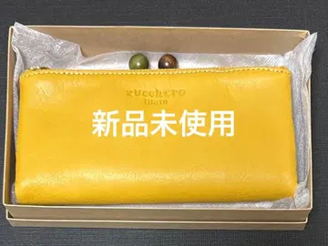 미사용 새상품 zucchero filato 가마구치 장지갑
