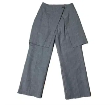 그레이 스트라이프 패턴 셋업